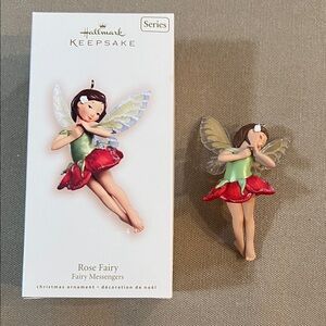 Hallmark Rose Fairy 3rd in the Fairy Messenger 2007
